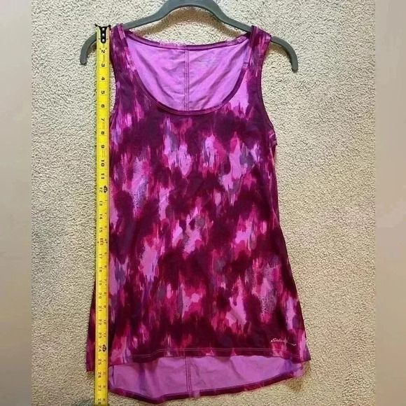 Eddie Bauer | Pink Printed Workout Athleisure Tank | Size XS - Picture 4 of 5